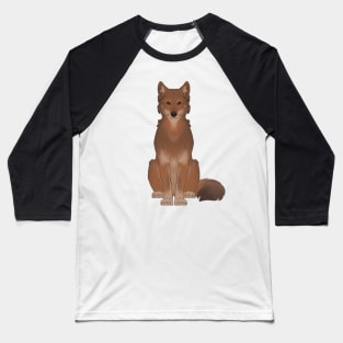 Red Wolf Baseball T-Shirt